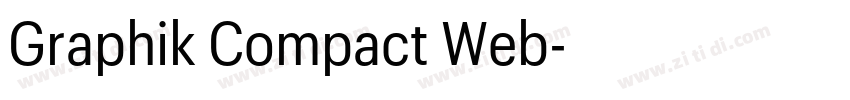 Graphik Compact Web字体转换